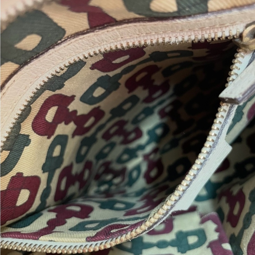 Gucci Sherry Line crossbody with Horsebit chain print interior. - Picture 5 of 6